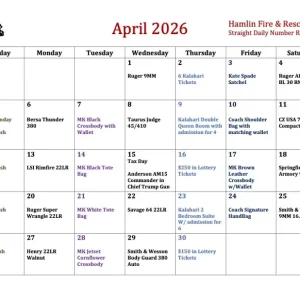 Tanker Repair raffle